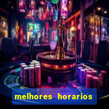 melhores horarios pagantes fortune tiger